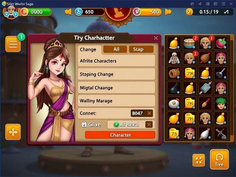 Spice Warrior Saga Character Customization