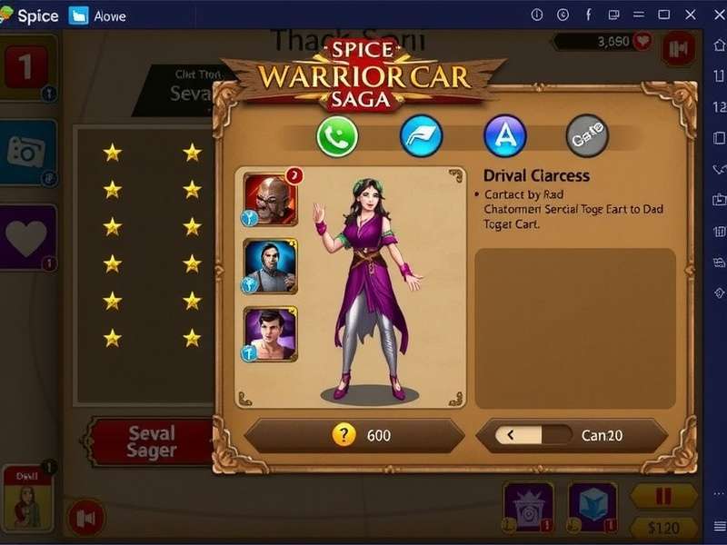 Spice Warrior Saga Gameplay Screenshot